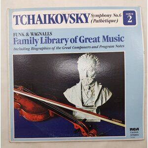 Tchaikovsky Symphony No 6 Pathétique LP Funk & Wagnalls RCA FW 602 B Canada